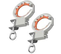 330 Degree Adjustable Bridge Roller Steel Clamp 65mm Cable Smooth Wire Pulling Tool for Electrical Conduits Wide Grip Conduits Alignment Pulley