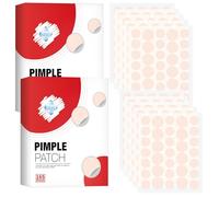 330 Pimple Patches for Spot Treatment Acne Patches Hydrocolloid Anti Acne Dots for Effective Skin Care Day & Night Time Round Shape Invisible Dots for Spots Mighty Adhesion