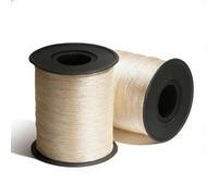 330 Yards Heavy Duty Upholstery Thread, 2 Spools Durable Bonded Nylon Thread, High-Strength Fade-Resistant Cream Bonded Nylon Threads for Denim Leather Craft Machine DIY and Home, Cream