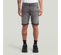 G-star 3301 Slim 1/2 Denim Shorts Grey 26 Men