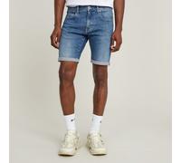 3301 Slim Denim Shorts - Medium blue - Men 36