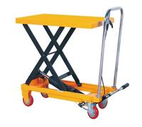 330lb Hydraulic Motorcycle Lift Jack - 49.6in Adjustable Scissor Lift Table for Easy Material Handling & Motorcycle Maintenance, Heavy-Du Double Scissor Design