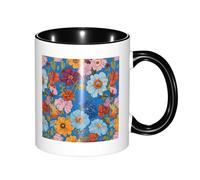 330ml Ceramic Tea Coffee Mug with Exquisite Fade-Resistant Hello Hawaii Prints Perfect for Coffee,Tea,Latte,Hot Cocoa