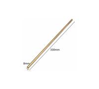 (330mm) 8mm Diameter 100/200/330/500mm Brass Round Bar Rod Circular Tube