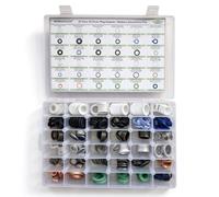 330Pcs 36Size Washer Kits,Oil Drain Plug Gaskets,Oil Crush Washer Seals Kit | Oil Drain Plug Gaskets Replace 097-119,097-139,097-021, 097-025,N0138157, 11026-01M02,APC93000, 94109-14000,097-128,MD050317