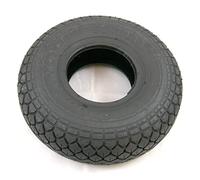 330x100 400x5 Black Block Tread Pneumatic Mobility Scooter Tyre 4.00-5 Diamond
