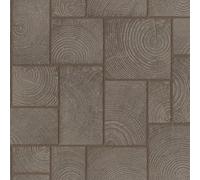 Galerie Natural Opulence Wood Effect Bronze Brown Wallpaper 33251, Brown