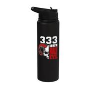 333 I am only the Half Devil Stainless Steel Insulated Water Bottle