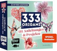 333 Origami | Das Bastelbuch: Das Projektebuch mit 111 Bastel- und Faltanleitungen - DIYs aus Origami-Papieren zum Verschenken, Dekorieren und Verschönern