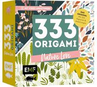 333 Origami Nature Love: Mit Anleitungen und 333 feinen Papieren - Hochwertiges Origami-Papier mit wunderschönen Motiven aus der Tier- und Pflanzenwelt