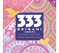 333 Origami Sheets Mandala Designs: High-quality double-sided paper pack book
