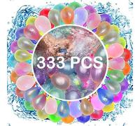 333 PCS Water Balloons - Rapid-Filling Self-Sealing Colorful Water Bombs for Summer Fun Outdoor Toys
