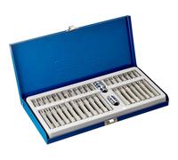 33322 Expert Mechanics Tx-Star Torx/Spline,Silver/Hex Bit Set, 40 Pieces