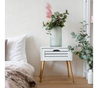 33368 Woods and Wicker Plain Texture White Galerie Wallpaper