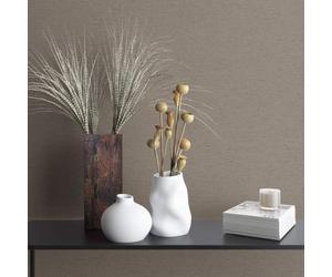 33371 Woods and Wicker Plain Texture Bronze Brown Galerie Wallpaper