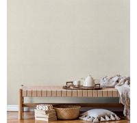 33391 Woods and Wicker Plain Texture Beige Galerie Wallpaper