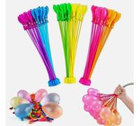333pcs Water Balloons Colorful Water Balloons Quick Fill Water Balloon, Self-Sealing, Easy to use and Fill, Outdoor Games Kids Summer Fun Party, Kids Water Fight, Balloon Fight, Family Fun