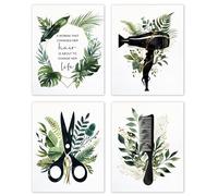 335-4JrHb-hair salon Wall Art, Unframed Posters, Prints
