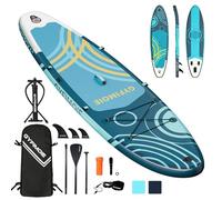 335cm Premium Stand Up Paddleboard, SUP Board Set, Inflatable, with Universal Camera Mount, Complete Accessories, Adjustable Paddle, for Beginners and Advanced Paddlers