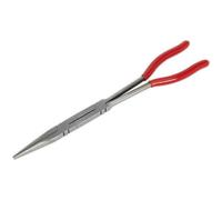 335mm Double Jointed Needle Nose Pliers - Serrated Jaws - Long Reach Design