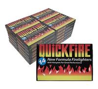 336 Fire Lighters 24 Packs of Quickfire Firelighters Bulk Pack Hotspots Burners by Uwant Fashion Household