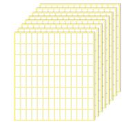 3360 Pcs 20 x 10 mm Matte White Sticky Labels Stickers Small Sticky Label Self Adhesive Removable No Residue Price Stickers for File, Envelope, Food, School, Office, Kitchen