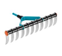 3391-20 Combisystem Aerator Rake: Manual lawn rake with 35 cm working