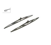 Bosch Wiper Blade Twin 682, Length: 550mm/530mm - Set of Front Wiper Blades