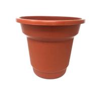 33cm Plastic Planter Flower Pot 13.2L - Garden Herb Plant - Colour Choice (Terracotta)