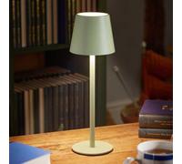 33cm Sage Metal Rechargeable Table Lamp Marco Paul Green One Size