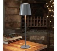 33cm Slate Metal Rechargeable Table Lamp Marco Paul Grey One Size