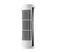 33cm Tower Fan, Portable Air Conditioner, 2 Speeds Adjustable, Desk Table Fan, USB Rechargeable Bladeless Cooling Fans, Personal Air Cooler Fan, Silent Tower Fans for Home, Office, Room (white)