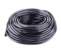 33ft Long Drip Irrigation Tubing, 8/11mm Diameter Drip Irrigation Hose, Flexible PVC Sprinkler Pipe for Greenhouse Garden Lawn Patio Landscape