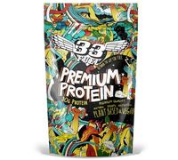 33Fuel Plant-Based Protein Powder - 30g Protein for Muscle Growth, Vegan with Antioxidants for Gut Health - Chocolate Flavour - 582g