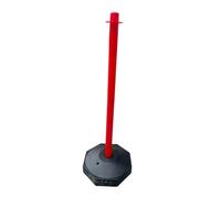 33inch Traffic Post Cone Multipurpose Parking Caution Cone for Construction Roads Traffic Safety- Red