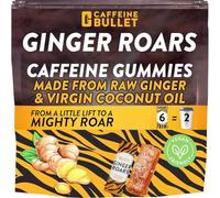 33mg Caffeine Chews | Ginger | 36 Gummies | Vegan Energy