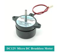 33MM DC Brushless electronic starter DC 12V 3800RPM Outer Rotor Built-in Driver Silent Mute Brushless Small Fan electronic starter 21MM Long Shaft Motor Drivers