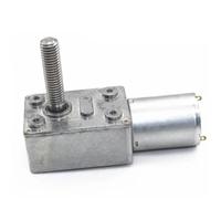 33mm Worm Electric Motor M8 Screw Shaft Length 12V 24V DC Motor Motor JGY 370 Speed Adjusted 6-150rpm 6V 1Pcs(18RPM_12V)