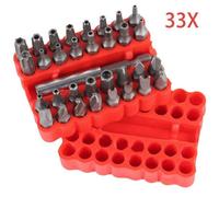 33Pc Screwdriver Security Bit Set Tamperproof Hex Key Spanner Torx Tri-Wing