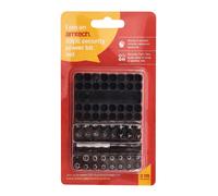 33Pc Security Power Bit Set Screwdriver Tool Torx Pozi Star 60Mm Magnetic Holder