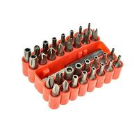 33pc Security Tamper Proof Torq Torx Hex Screwdriver Bit Set Holder Screw Driver Heads Kit