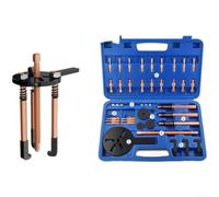 33pcs Bearing Puller Set Inner Outer Removal Tool | Interchangeable arms, inner outer removal, for versatile auto repair, 33-piece complete kit, organized storage case