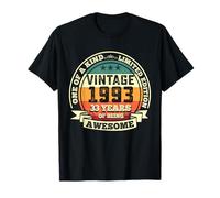 33rd Birthday Gift 33 Years of Being Awesome 33 Years Old T-Shirt