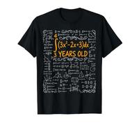 33rd Birthday Integral Calculus Math Nerd Funny Value Graphic T-Shirt, Men, Black, XL