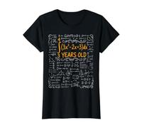 33rd Birthday Integral Calculus Math Nerd Funny Value Graphic T-Shirt, Women, Black, L