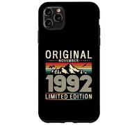 33th Birthday Gift Men Women Original November 1992 Case for iPhone 11 Pro Max