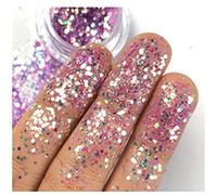 34 Colors Glitter Eyeshadow Makeup Dust Powder Hair Party Face Body Decoration