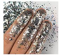 34 Colors Glitter Eyeshadow Makeup Dust Powder Hair Party Face Body Decoration Cosmetic Tool