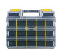 34-Compartment Screw Organizer Box - Tool Box for Nuts Bolts and Screws | For Nuts Bolts Beads Jewelry Electronic Components Hobbies Garage Office Home Electricians