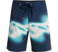 (34, Dark Navy Thermo Stripe) Quiksilver Mens Surfsilk Straight 18" Boardshorts